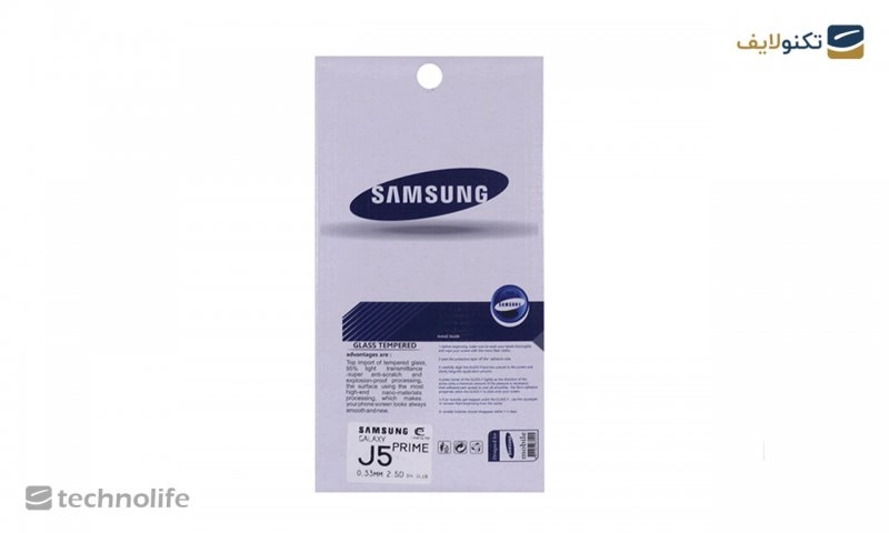 محافظ صفحه شيشه‌ای تخت (گلس) TESLA گوشی سامسونگ Galaxy J5 Prime 