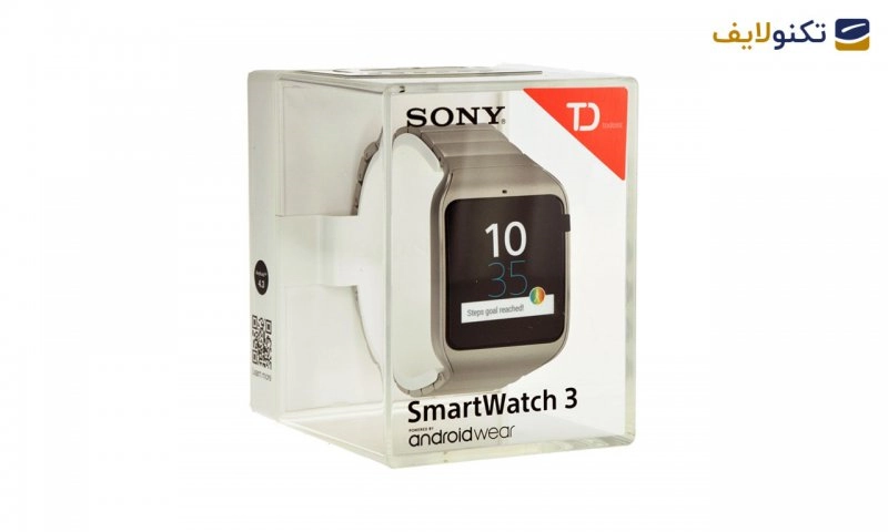 ساعت هوشمند سونی مدل SmartWatch3 SWR50 بند لاستیکی