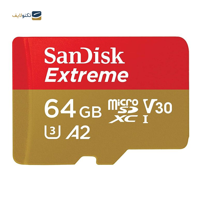 gallery- کارت حافظه microSDXC سن دیسک مدل Extreme کلاس A2 استاندارد UHS-I U3 سرعت 160MBps ظرفیت 64 گیگابایت-gallery-0-TLP-9032_b6d3c5b6-71a3-4350-b0e8-089a8203705d.png