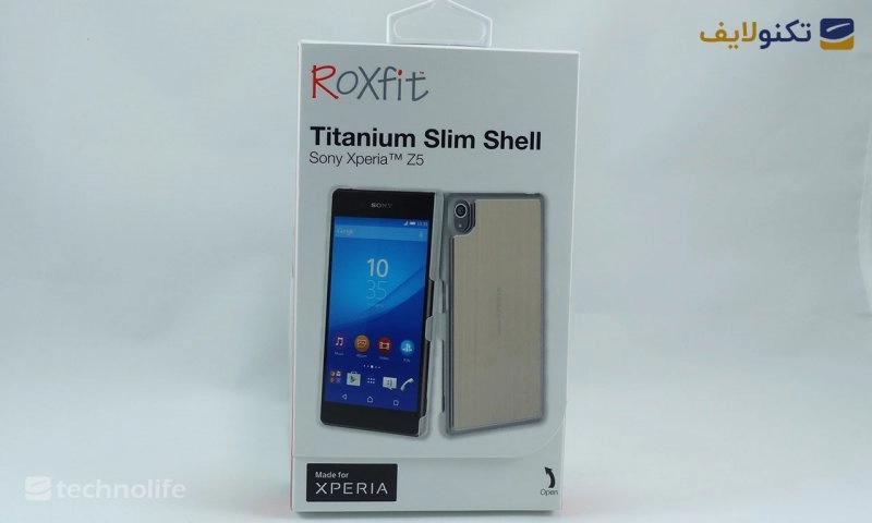 قاب تیتانیومی Roxfit مدل 6160 مناسب برای گوشی سونی Xperia Z5 