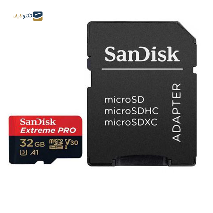 gallery-کارت حافظه microSDHC مدل Extreme Pro V30 کلاس 10 استاندارد UHS-I U3 سرعت 100MBps  ظرفیت 32 گیگابایت به همراه آداپتور-gallery-0-TLP-9994_62904f0a-17b1-4aaa-92b3-c2ed7dfdaa77.png