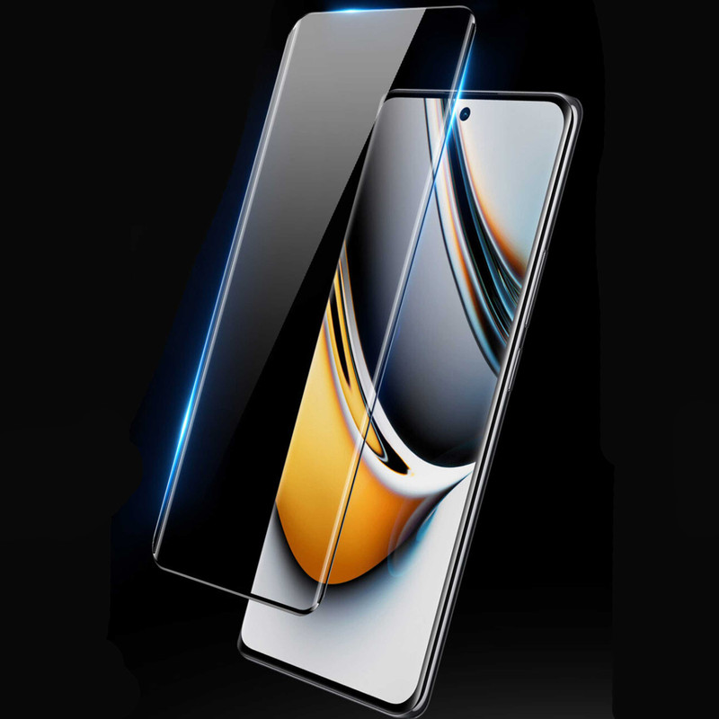 محافظ صفحه نمایش بوف مدل  FullGlue-Max مناسب برای گوشی موبایل ریلمی Realme 11 Pro Plus/11 Pro/10 Pro Plus/Narzo 60 Pro