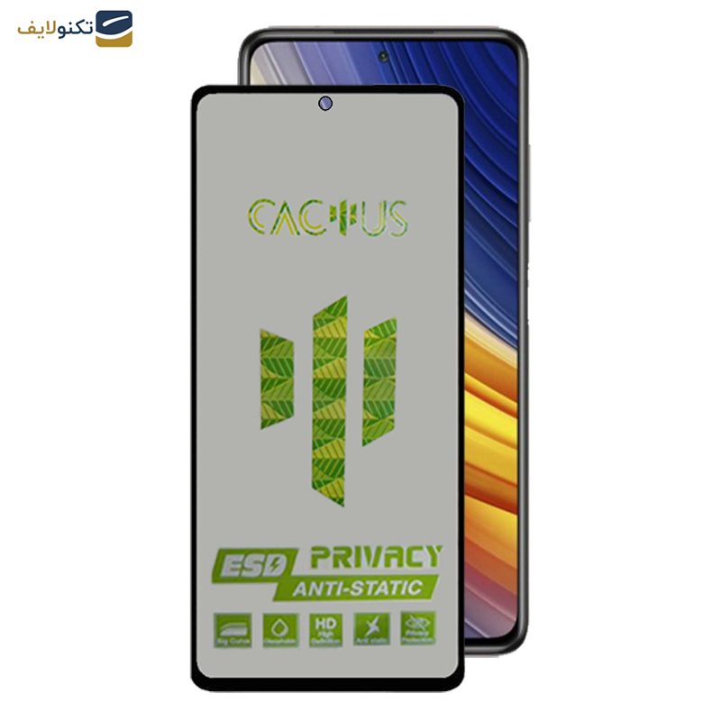 محافظ صفحه نمایش حریم شخصی اِپیکوی مدل Cactus-ESD-Privacy مناسب برای گوشی موبایل شیائومی Poco X3/ X3 NFC/ X3 Pro