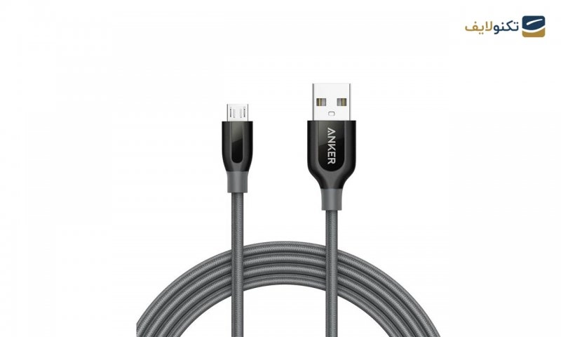 کابل تبدیل USB به میکرو USB انکر مدل A8143 PowerLine Plus طول 1.8 متر