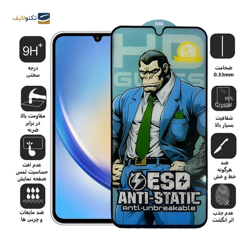 gallery-گلس گوشی سامسونگ Galaxy A14 اپیکوی مدل Gorilla ESD copy.png