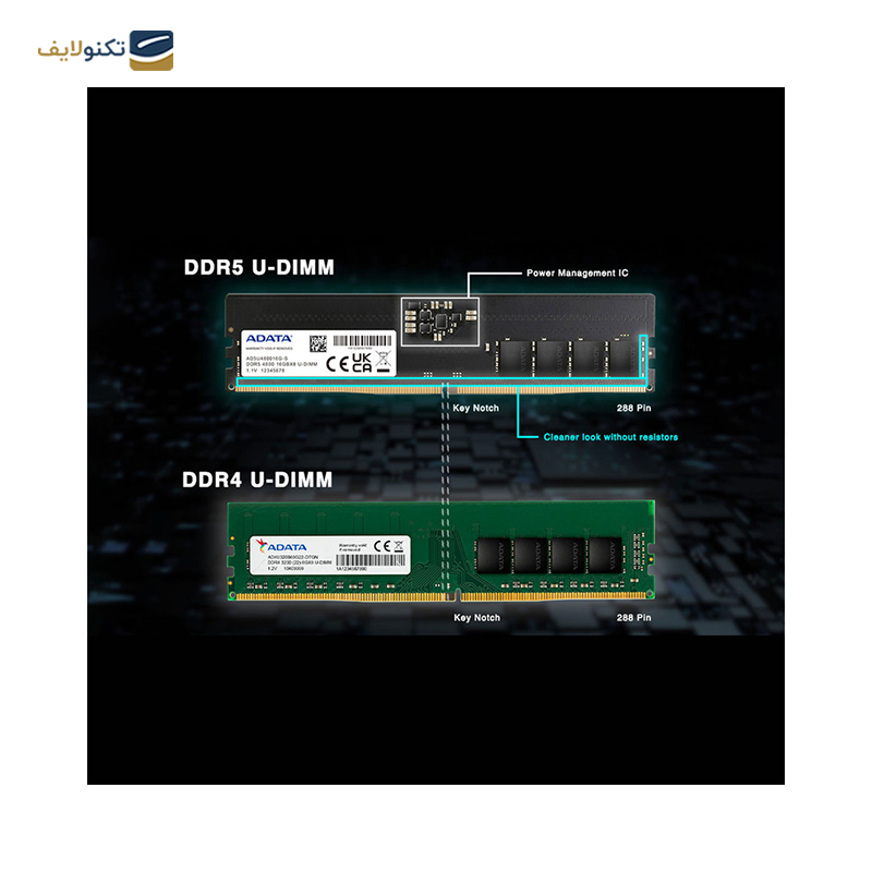 gallery-رم کامپیوتر DDR5 تک کاناله 4800 مگاهرتز CL40 ای دیتا مدل AD5U48008G-S ظرفیت 8 گیگابایت copy.png