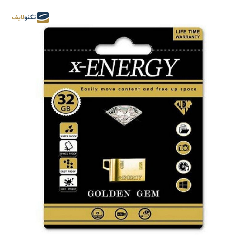 gallery-فلش مموری ایکس انرژی مدل Golden Gem ظرفیت 16 گیگابایت copy.png