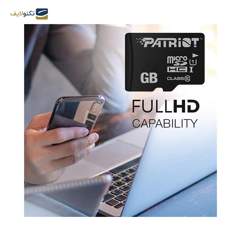 gallery-کارت حافظه‌ microSDHC پاتریوت استاندارد UHS-1 مدل LX Series ظرفیت 32 گیگابایت copy.png