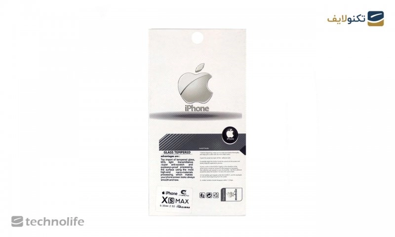 محافظ صفحه شيشه‌ای تخت (گلس) TESLA گوشی اپل iPhone XS Max 