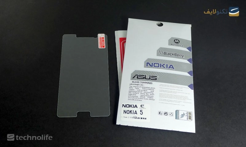 محافظ صفحه شيشه‌ای تخت (گلس) TESLA گوشی Nokia 5 