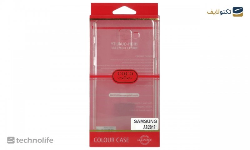 قاب ژله‌ای شفاف COCO گوشی سامسونگ مدل Galaxy A8 2018