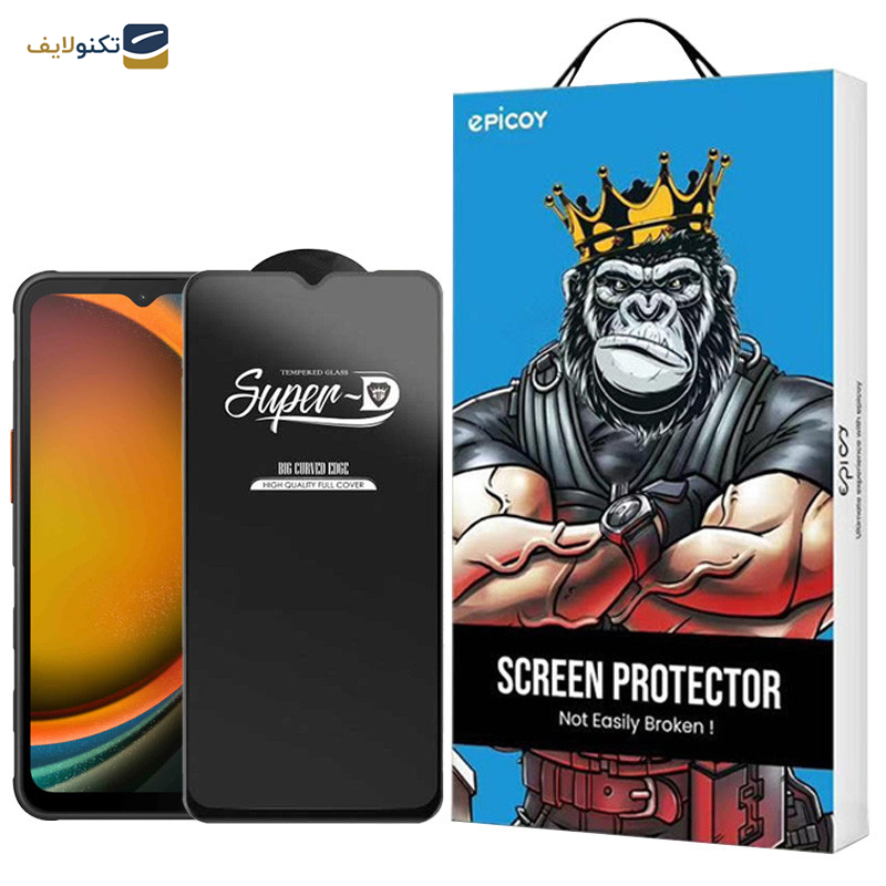 محافظ صفحه نمایش اپیکوی مدل Super 5D مناسب برای گوشی موبایل سامسونگ Galaxy A14 4G/5G /Xcover7
