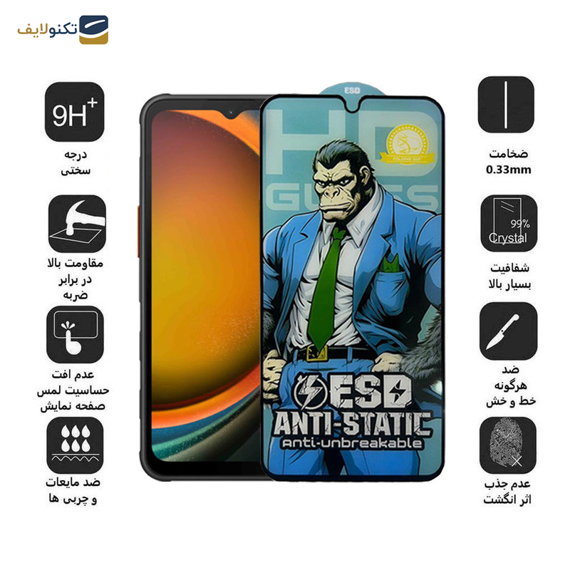 محافظ صفحه نمایش اپیکوی مدل  Gorilla ESD مناسب برای گوشی موبایل سامسونگ Galaxy A14 4G/5G /Xcover7