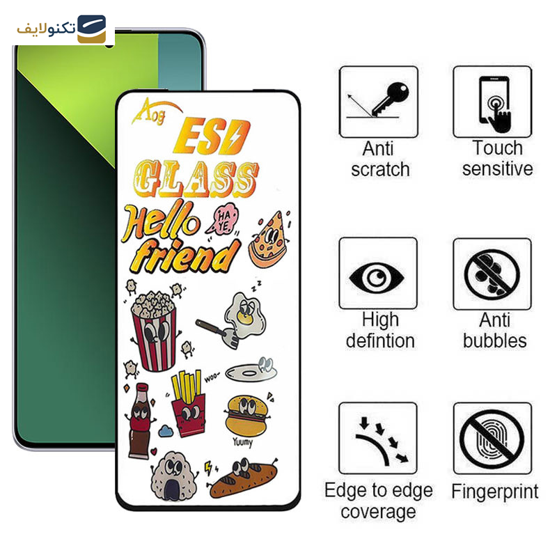 محافظ صفحه نمایش اپیکوی مدل ESD 2024 مناسب برای گوشی موبایل شیائومی Redmi Note 13 Pro 4G/5G/ Note 13 4G/5G/ Note 13R Pro