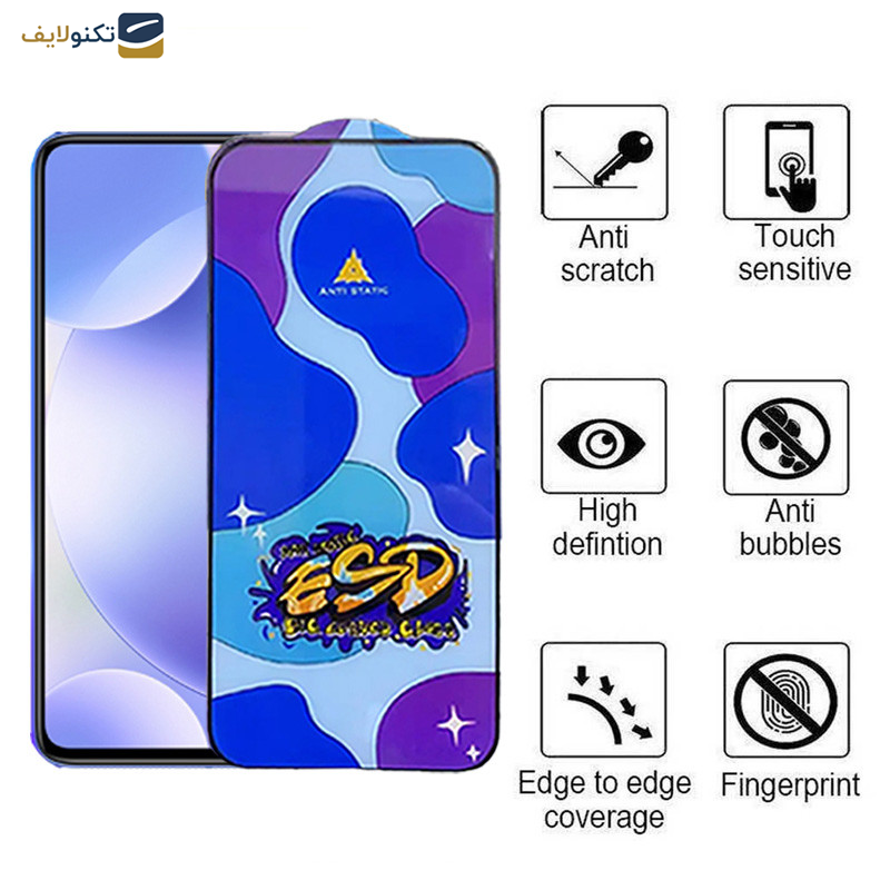  محافظ صفحه نمایش اپیکوی مدل Star ESD مناسب برای گوشی موبایل شیائومی Redmi K30/Poco F2 Pro/Poco X2/Mi 10T Pro 5G/Mi 10T 5G