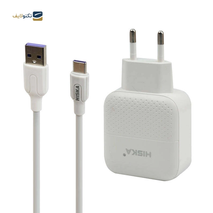 gallery-شارژر دیواری هیسکا مدل H111Q به همراه کابل تبدیل micro USB-gallery-2-TLP-11115_5b503c72-3c8b-4fc2-bf54-5216d2064e2c.webp