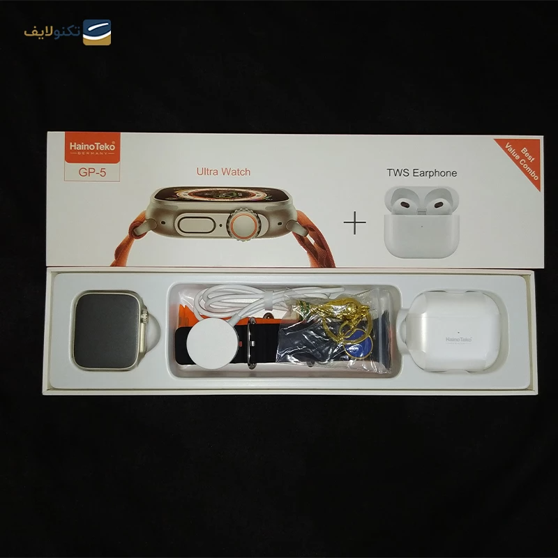 gallery-ساعت هوشمند هاینو تکو مدل GP5 به همراه هندزفری بی سیم copy.png
