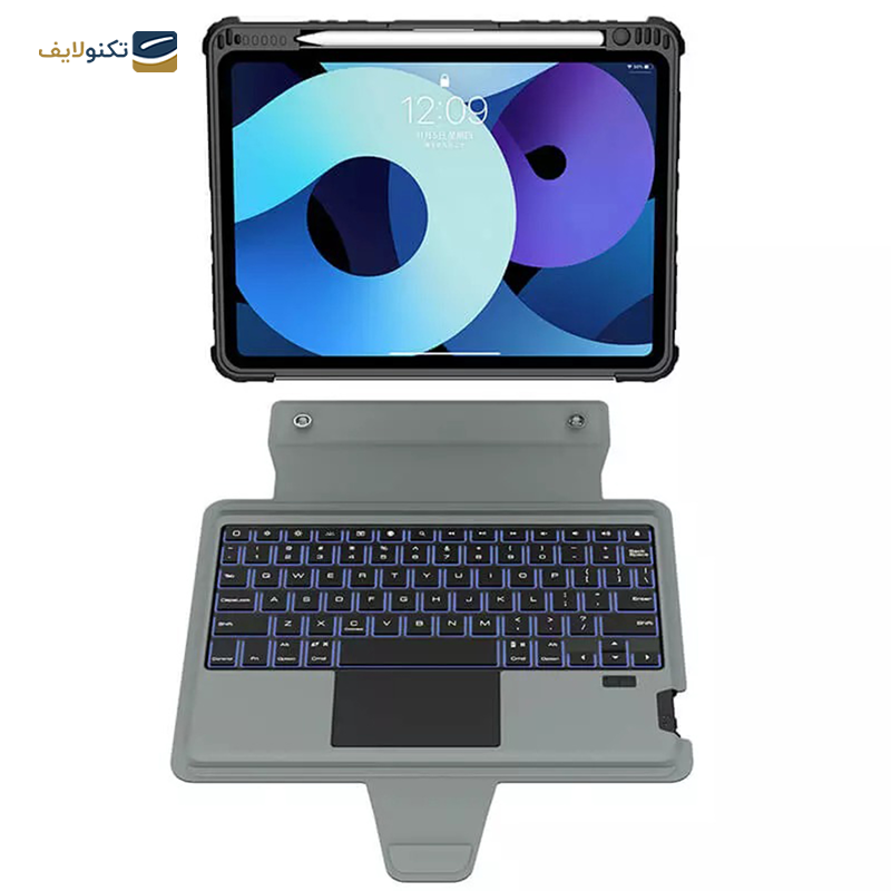 gallery-کیف کلاسوری تبلت اپل iPad Pro 12.9 (2020) - (2021) - (2022) نیلکین مدل Bumper Combo Backlit Keyboard به همراه کیبورد copy.png