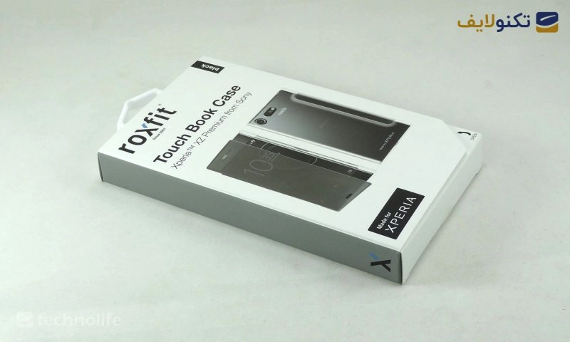کیف کتابی تاچ Roxfit مدل PRO5172BC مناسب برای گوشی سونی Xperia XZ Premium 