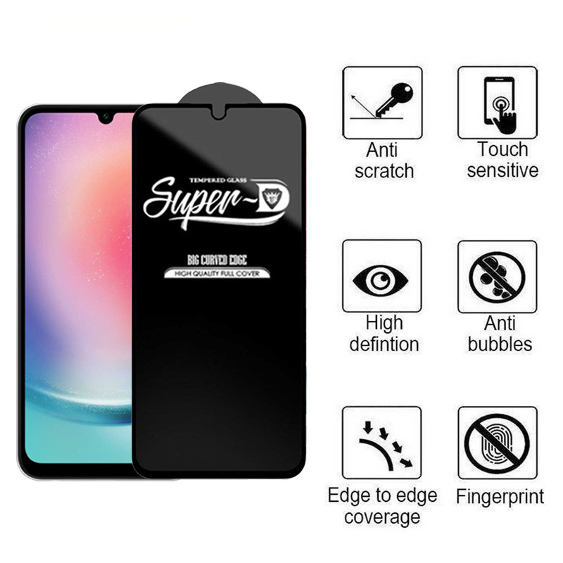 محافظ صفحه نمایش اپیکوی مدل Super 5D مناسب برای گوشی موبایل سامسونگ Galaxy A24 4G/A25/A15 4G/5G /F34