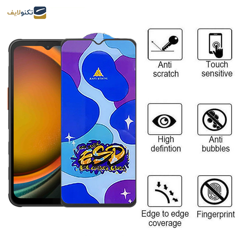 محافظ صفحه نمایش اپیکوی مدل Star ESD مناسب برای گوشی موبایل سامسونگ Galaxy A14 4G/5G /Xcover7