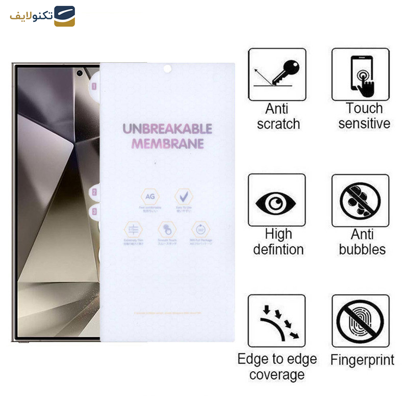 محافظ صفحه نمایش مات اپیکوی مدل Hydrogel-Matte مناسب برای گوشی موبایل سامسونگ Galaxy S24 Ultra / S23 Ultra / S22 Ultra