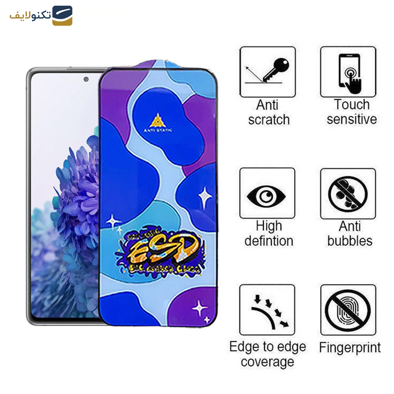 محافظ صفحه نمایش اپیکوی مدل Star ESD مناسب برای گوشی موبایل سامسونگ Galaxy S20 FE 4G/5G / S20 FE 2022/ M31s 4G