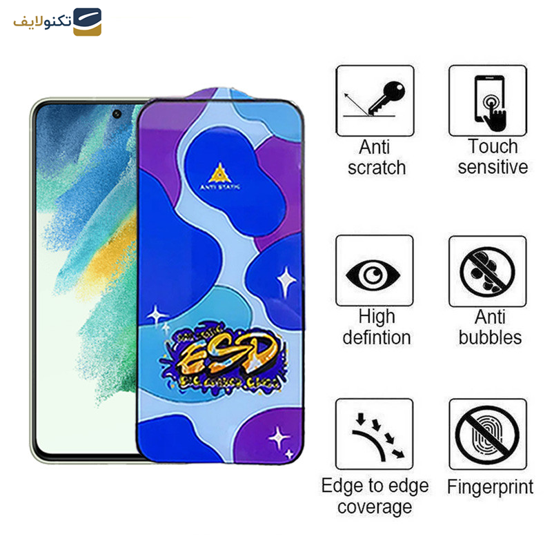 محافظ صفحه نمایش اپیکوی مدل Star ESD مناسب برای گوشی موبایل سامسونگ  Galaxy S21 FE 5G