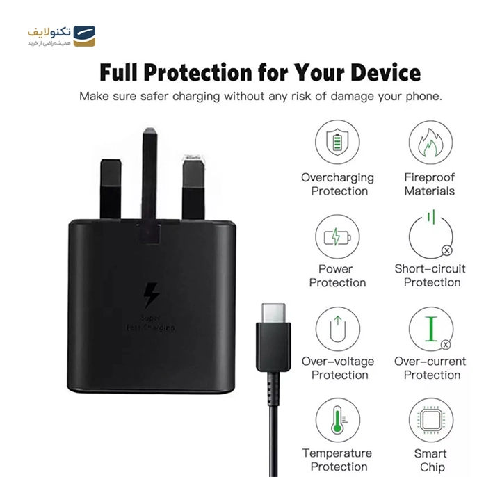 gallery- شارژر دیواری سامسونگ مدل EP-TA800 به همراه کابل تبدیل USB-C copy.png