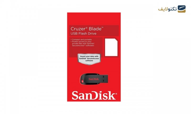 فلش مموری سن دیسک مدل Cruzer Blade CZ50 ظرفیت 16 گیگابایت