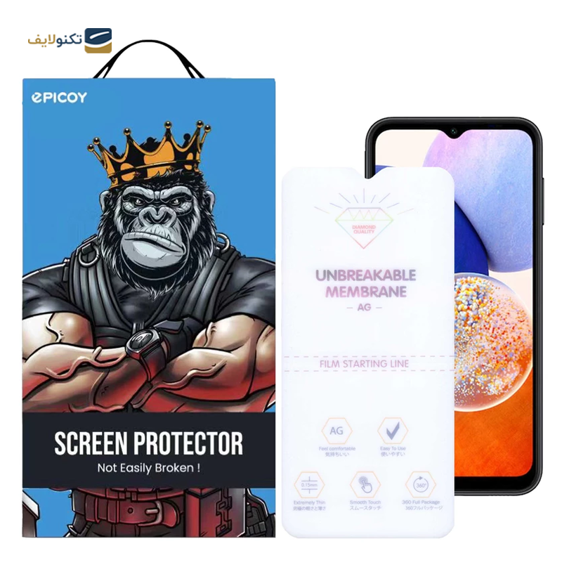 gallery-گلس گوشی سامسونگ Galaxy A14 بوف سرامیکی مدل Super Power-G 5D copy.png