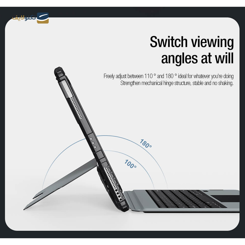 gallery-کیف کلاسوری تبلت اپل iPad Pro 12.9 (2020) - (2021) - (2022) نیلکین مدل Bumper Combo Keyboard به همراه کیبورد copy.png