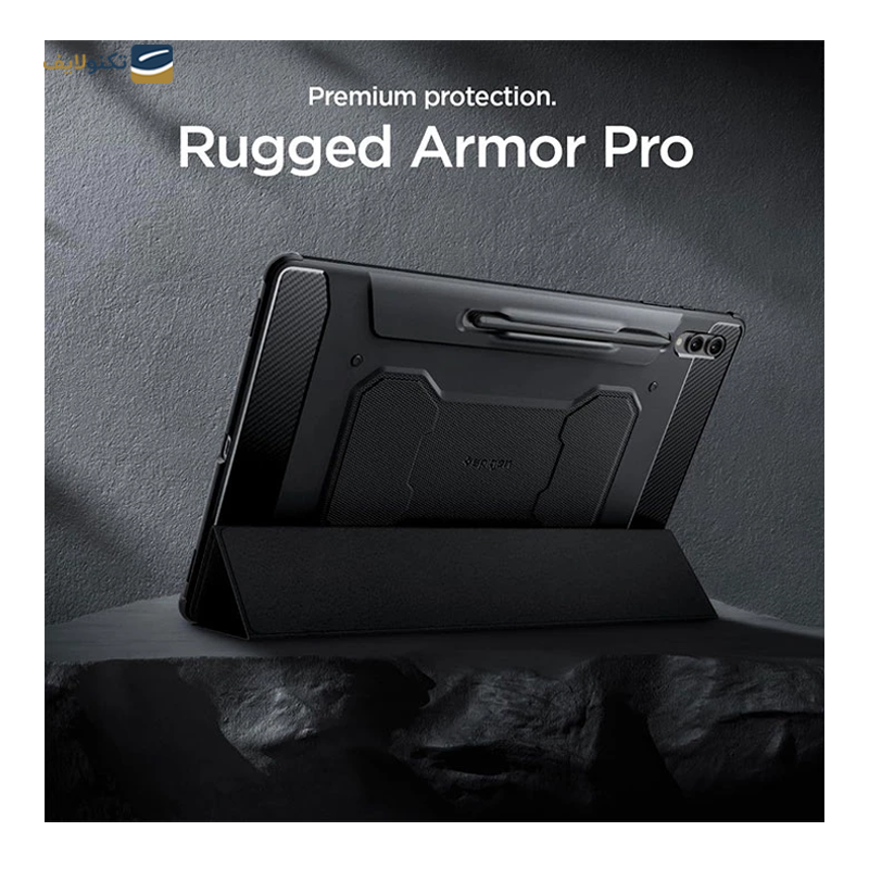 gallery-کیف کلاسوری تبلت سامسونگ Galaxy Tab S9 Plus X810-X816B اسپیگن مدل Rugged Armor Pro copy.png