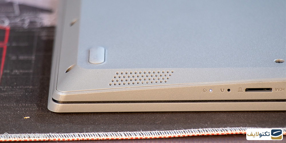 پورت های ورودی لپ تاپ 11 اینچی لنوو مدل ideapad 1a