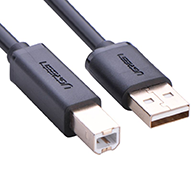کابل تبدیل USB-A به USB-B یوگرین US135 مدل 20846 طول 1 متر