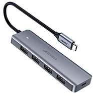 هاب USB-C یوگرین 4 پورت CM219 مدل 70336
