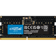 رم لپ تاپ DDR5 تک کاناله 4800 مگاهرتز CL40 کروشیال مدل CT8G48C40S5 ظرفیت 8 گیگابایت