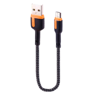 کابل تبدیل USB به میکرو USB هیسکا مدل LX-1020 طول 20 سانتی متر