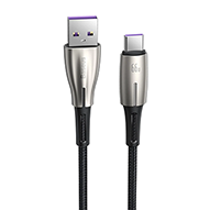 کابل تبدیل USB به USB-C باسئوس مدل CATSD-N01 طول 2 متر