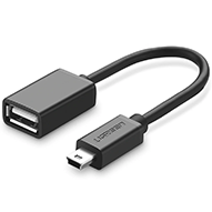 کابل تبدیل Mini USB به USB یوگرین مدل 10383 طول 0.1 متر 
