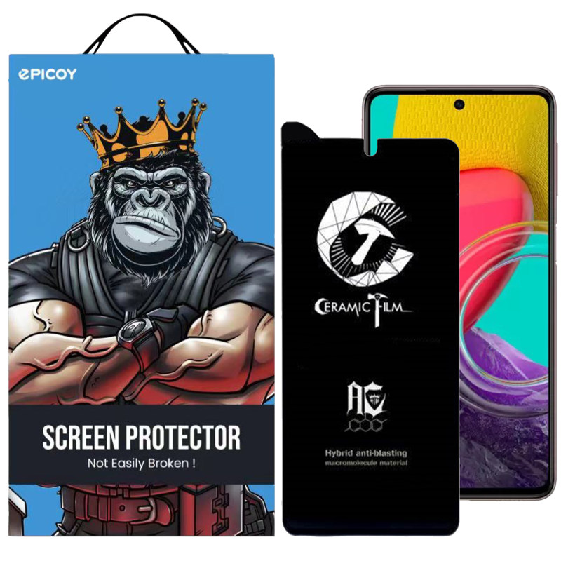 محافظ صفحه نمایش گوشی سامسونگ Galaxy A72 4G/5G /M53 5G/M52 / M51 / A71 /A81/A91 /M62/F62/S10 Lite/Note 10 Lite اپیکوی سرامیکی مدل CR7