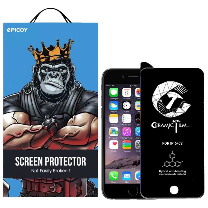 محافظ صفحه نمایش سرامیکی گوشی اپل iPhone 6/6s اپیکوی مدل CR7