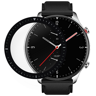 گلس ساعت امیزفیت GTR 2 مدل حاشیه دار