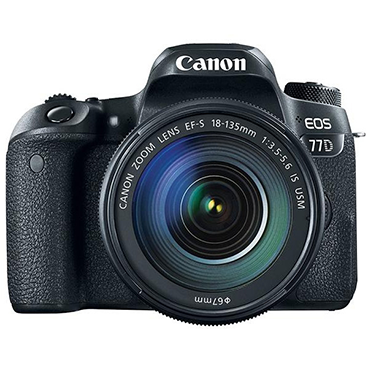 دوربین عکاسی کانن مدل EOS 77D با لنز 18-135 میلی متری f/3.5-5.6 IS USM-small-image