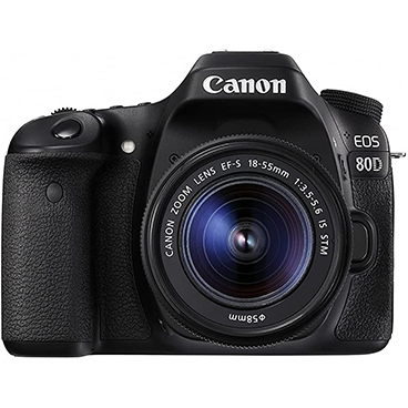 دوربین عکاسی کانن مدل EOS 80D با لنز 18-55 میلی متری f/4-5.6 IS STM