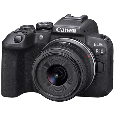 دوربین عکاسی کانن مدل EOS R10 با لنز 18-45 میلی متری