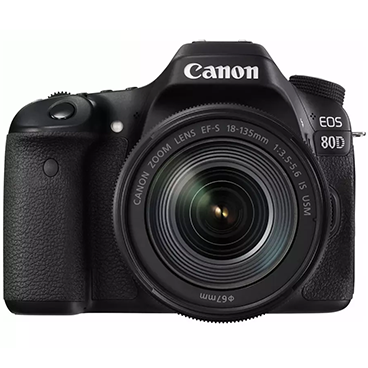 دوربین عکاسی کانن مدل EOS 80D با لنز 18-135 میلی متری f/3.5-5.6 IS USM