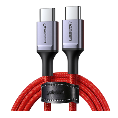 کابل USB-C به USB-C یوگرین US294 مدل 60186 طول 1 متر