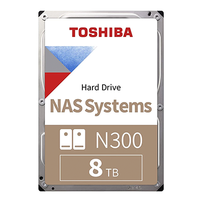 هارد دیسک اینترنال توشیبا مدل N300 ظرفیت 8 ترابایت