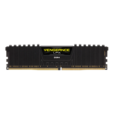 رم کامپیوتر DDR4 تک کاناله 3200 مگاهرتز CL16 کورسیر مدل VENGEANCE LPX ظرفیت 8 گیگابایت